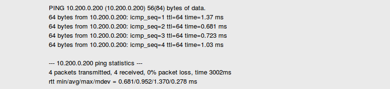 DOMOS6 Network Ping Sample