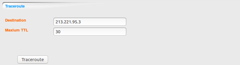 DOMOS6 Network Traceroute