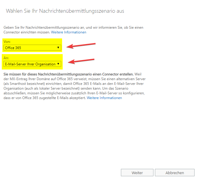 New connector options