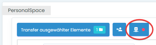 PersonalSpace als Netzlaufwerk-Schaltfläche hinzufügen