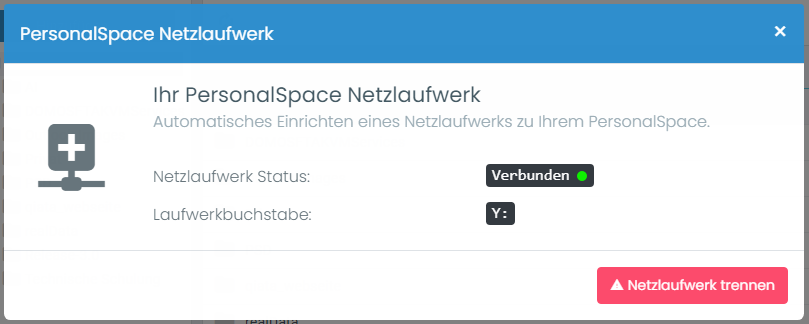 Netzlaufwerk aushängen