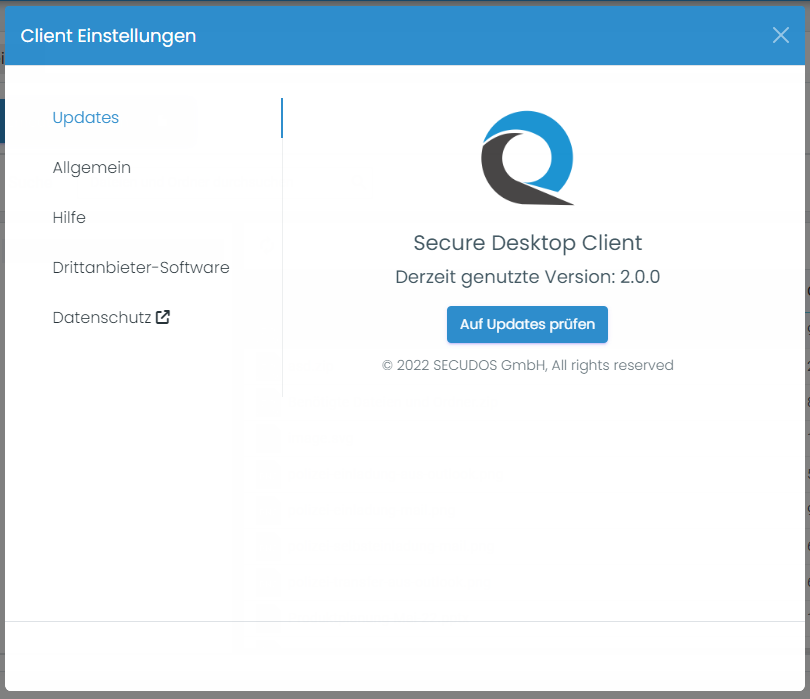 Fenster Einstellungen