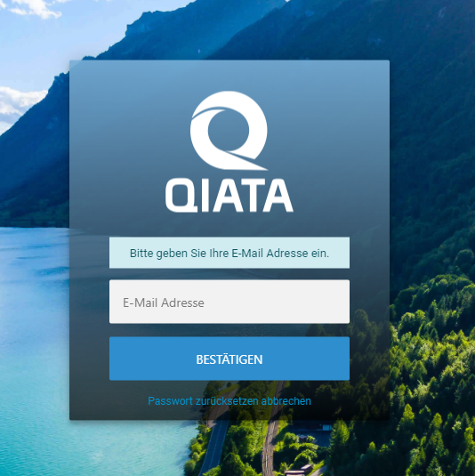 Password Recovery Page