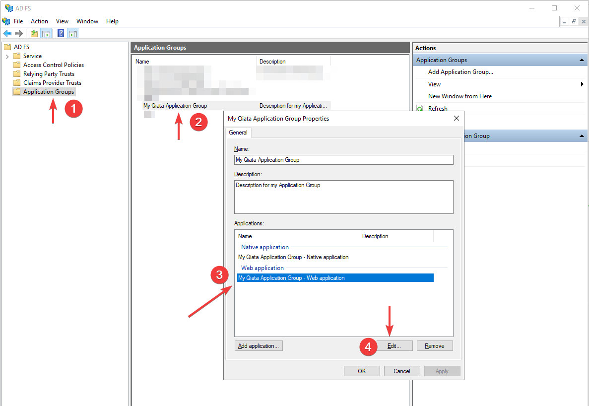 Edit Web Application