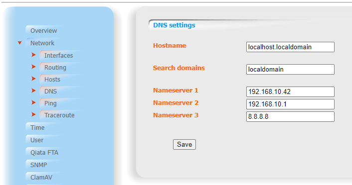 Configure DNS Server