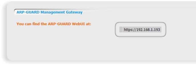 DOMOS6 ARP-GUARD Management