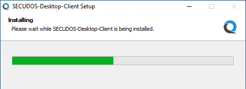 Installation on Windows 10 In Progress