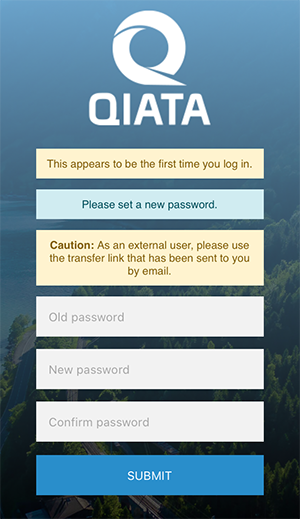 Password Reset Dialog