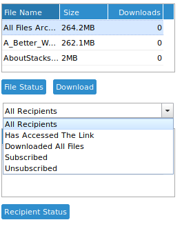 Recipient List Selection